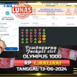 BUKTI JACKPOT GATES OF OLYMPUS 1000 TERPERCAYA DI INDONESIA TGL 13-06-2024